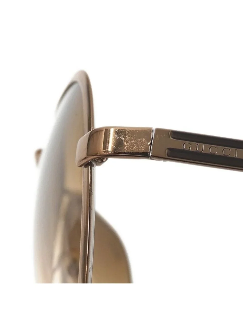 Gucci Sunglasses Brown Blancs S Gradation Summer Cool Eyewear